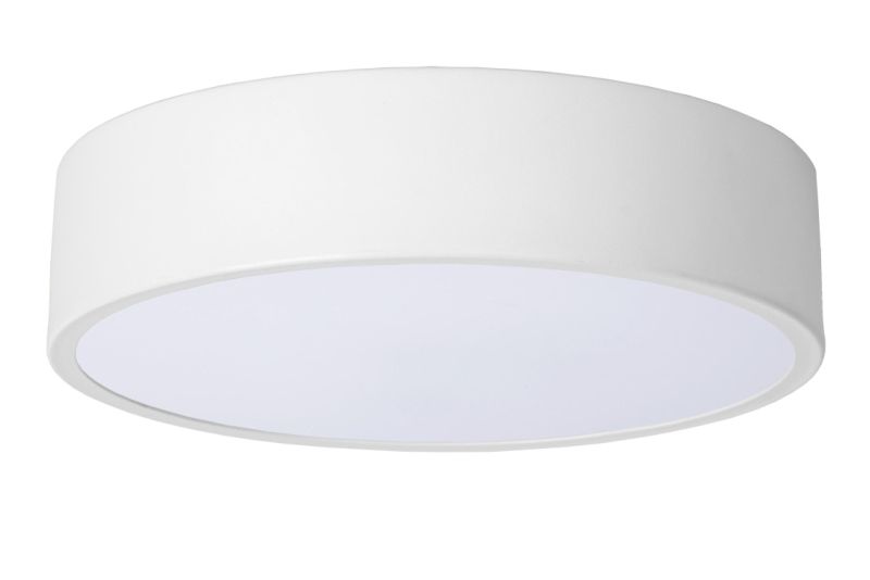 Lucide UNAR - Zapustené stropné svietidlo - Ø 20 cm - LED Dim. - 1x12W 2700K - 3 StepDim - Biela